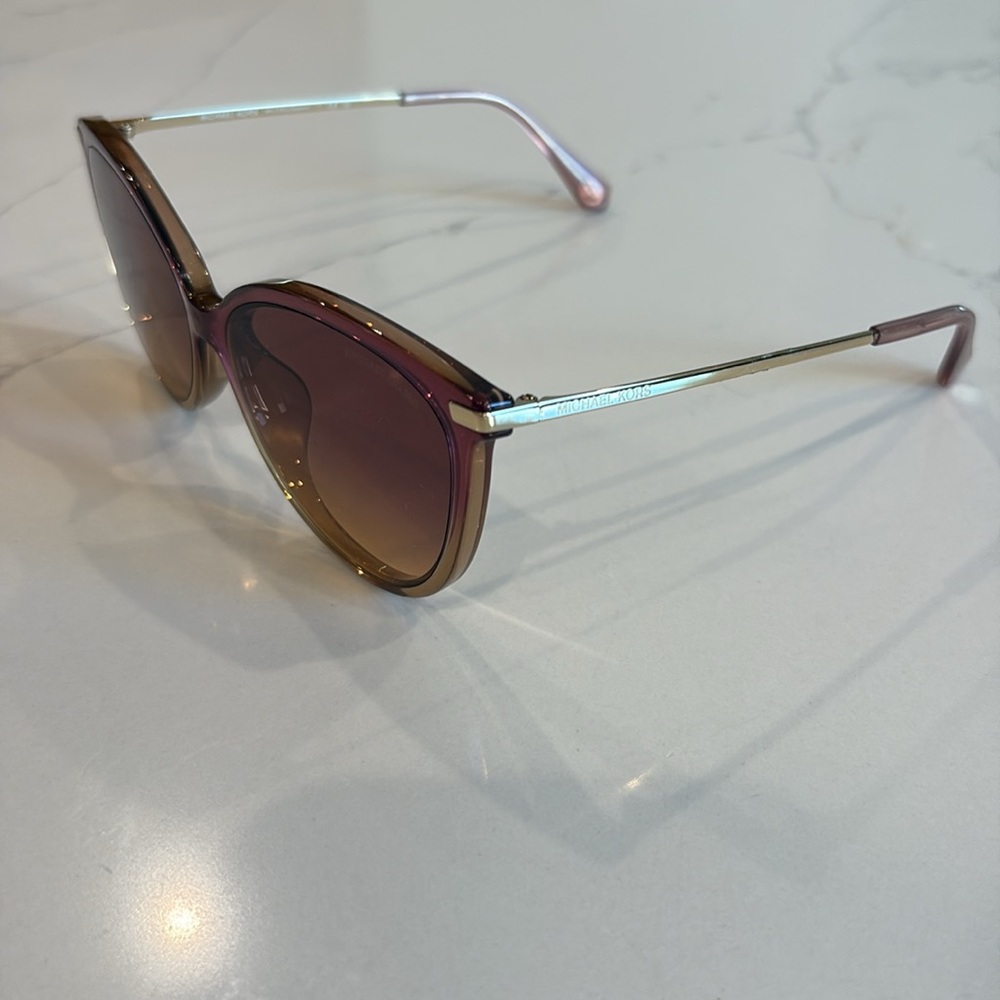Michael Kors Burgundy Sunglasses - Picture 3 of 3